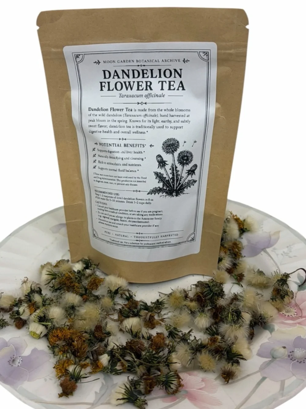 Dandelion Flower Tea - Natural Herbal Tea